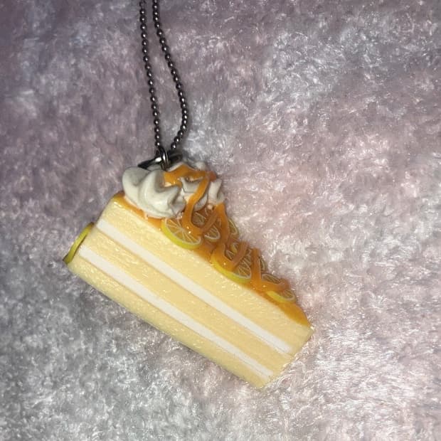 jpn 레몬케이크 목걸이