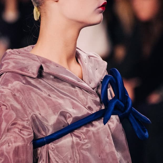 마르지엘라 컬렉션 소장용 실크 페인팅 자켓