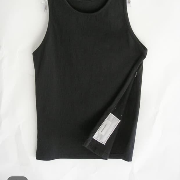 애옹쓰 Eonts Side Zipper Cotton Top - Black