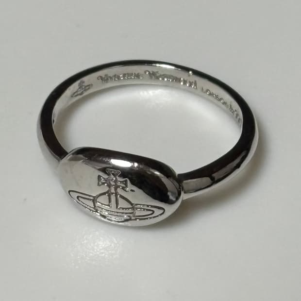 비비안웨스트우드 틸러리 ORB 로고 925 반지