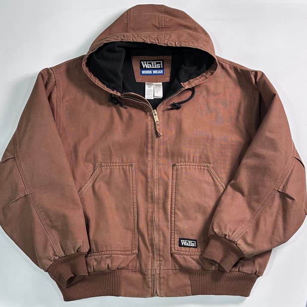 Walls 왈스 캔버스 후드 자켓  