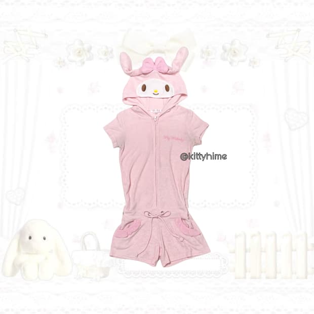 my melody 고전 마이 멜로디 홈웨어 고전산리오 마멜잠옷 마멜방꾸 
