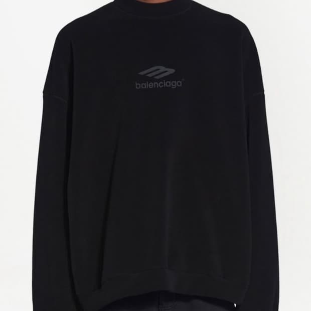 발렌시아가 플리스 맨투맨 XL