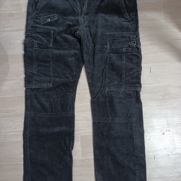 리치몬드 골덴 카고 팬츠 32