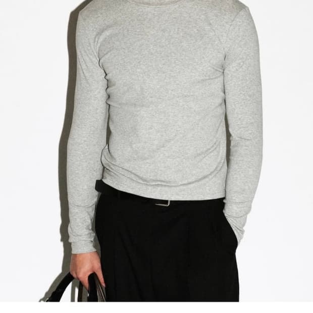 캘리포니아 아트 롱슬리브 그레이