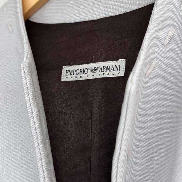 00s 엠포리오 아르마니 라운드 코트