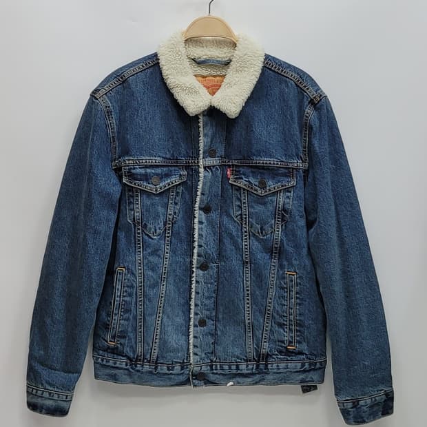 LEVI'S 리바이스 쉐르파 트러커 데님 자켓 / 남 M
