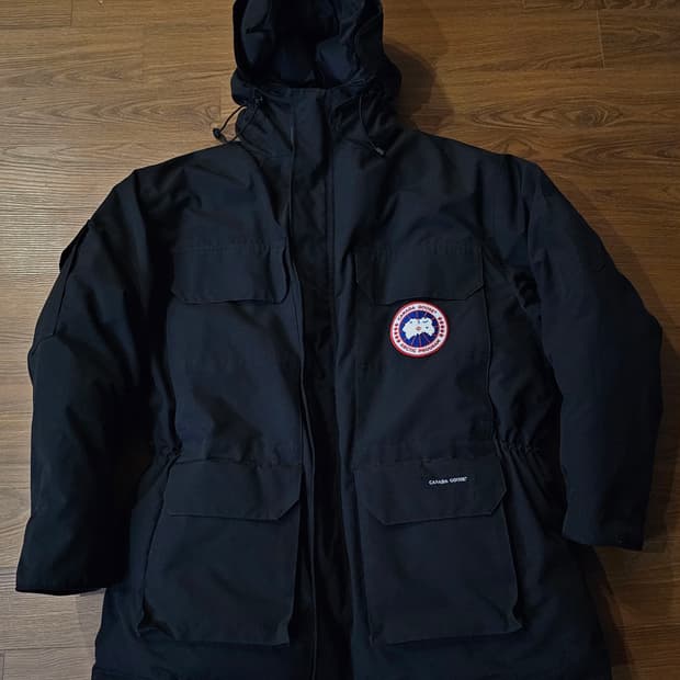 캐나다 구스 엑스페디션 파카 블랙 XL