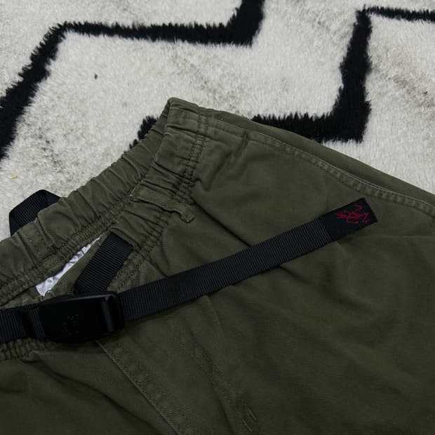 [S]그라미치 테이퍼드 코튼 팬츠/카키