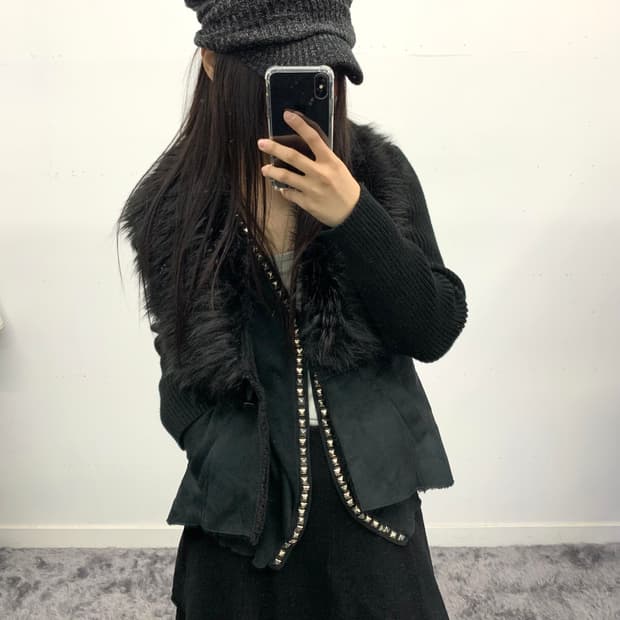 Boujelound 퍼 무스탕