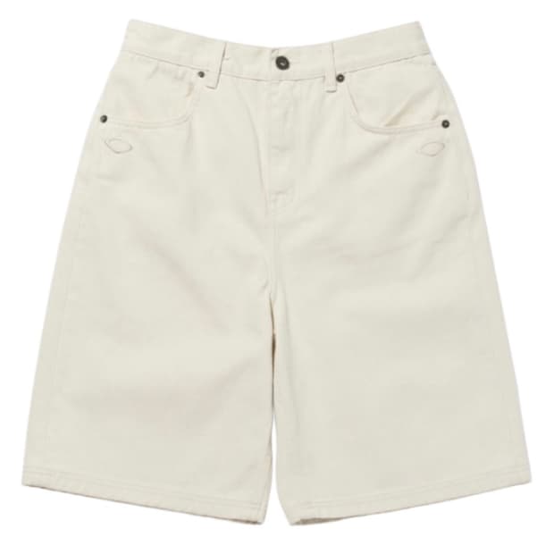 미스치프 버뮤다 크림 팬츠