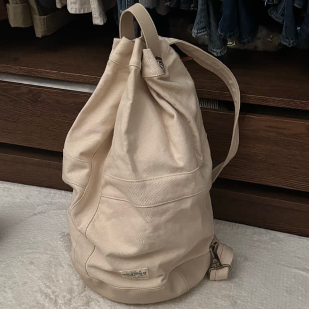 메탈라이즈 시티 세일러 더플백