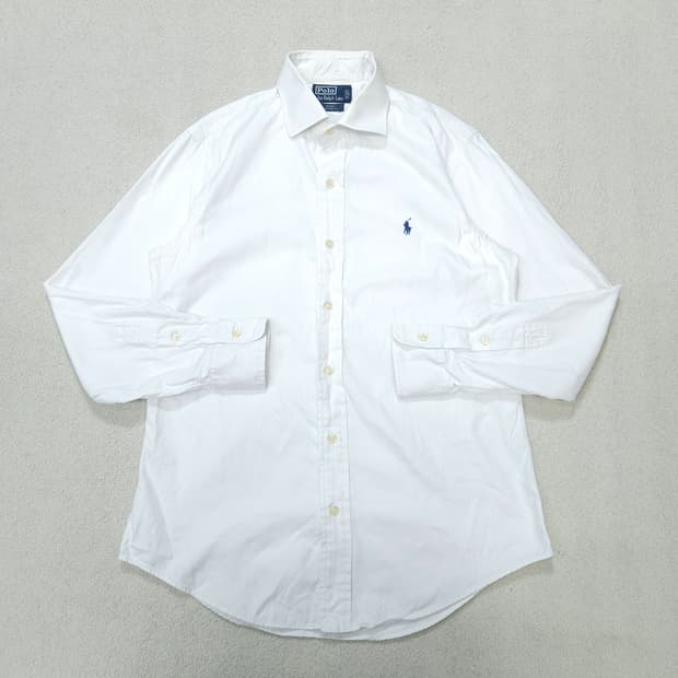 폴로 랄프 로렌 화이트 드레스 셔츠