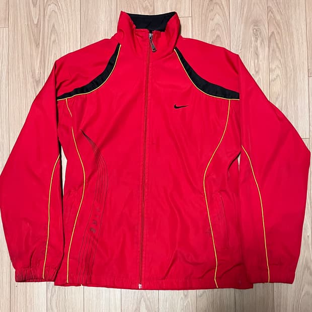 나이키 여성 바람막이 XXL 레드