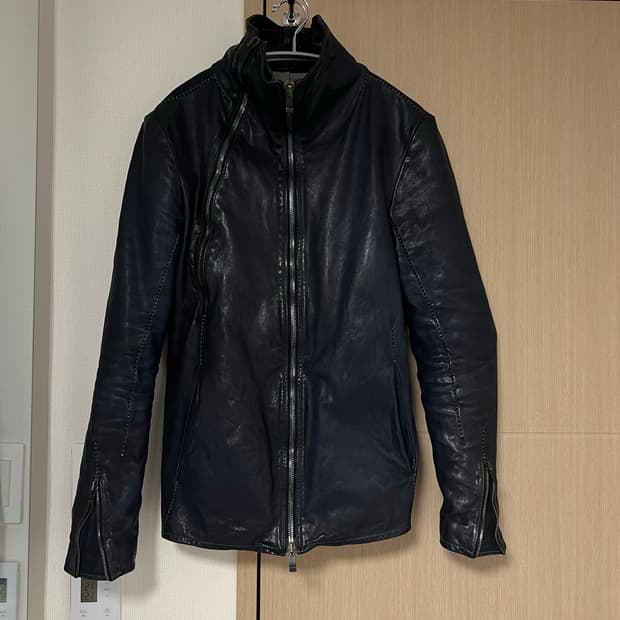 incarnation 더블짚 레더 자켓