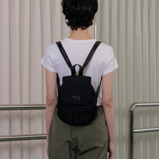 (택포) 더로켓 백팩 블랙