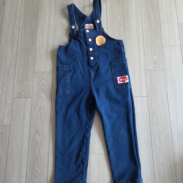 베베드피노 데님 스판 오버롤 120