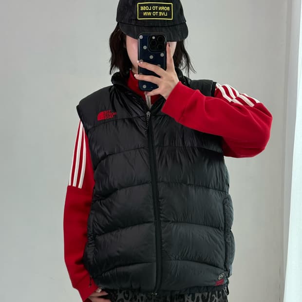 노스페이스 써밋 조끼 패딩