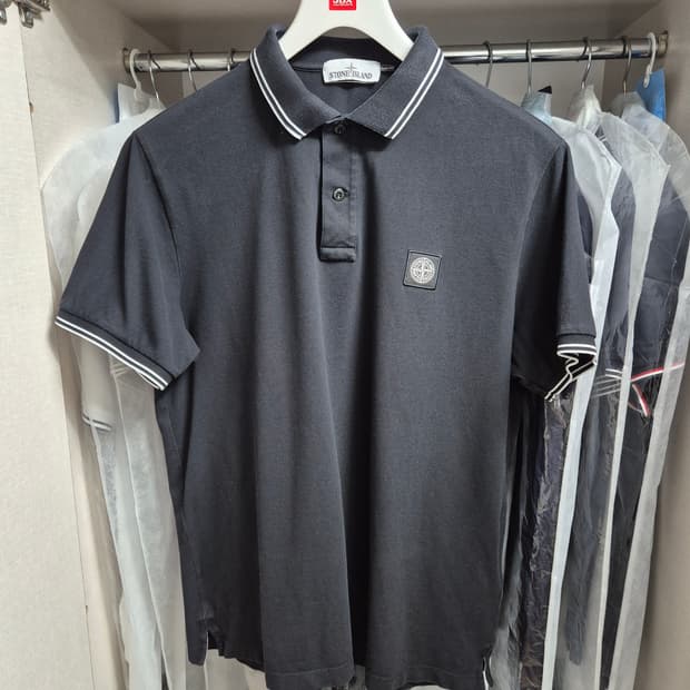 정품 스톤아일랜드 PK카라 반팔티 XXL-110