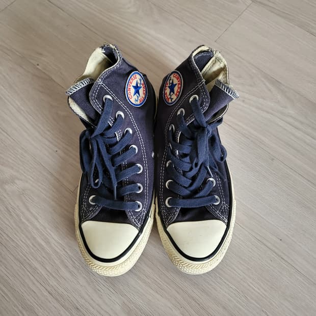 컨버스 척테일러 워시드 백집 네이비(230)