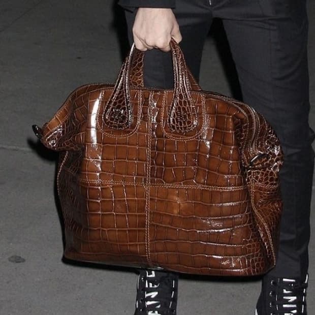 지방시 나이팅게일백 다크브라운