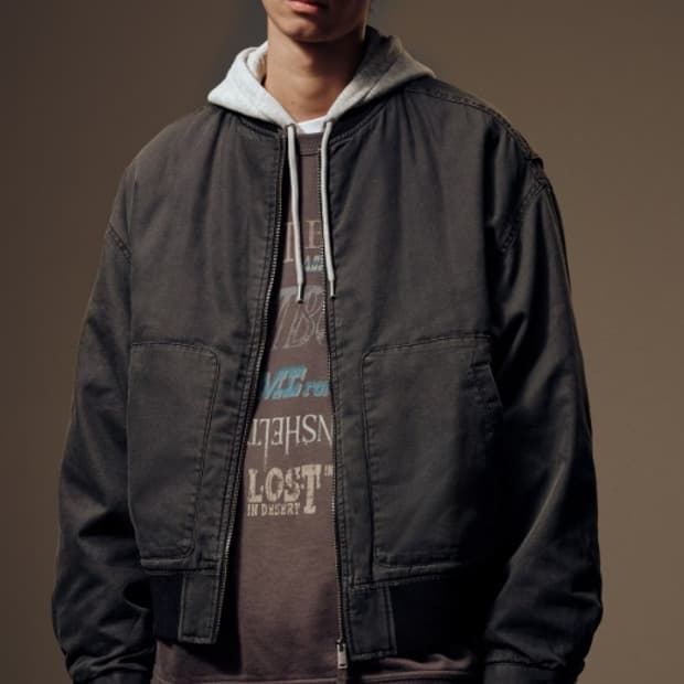 H&M 봄버 재킷 루즈핏 M사이즈