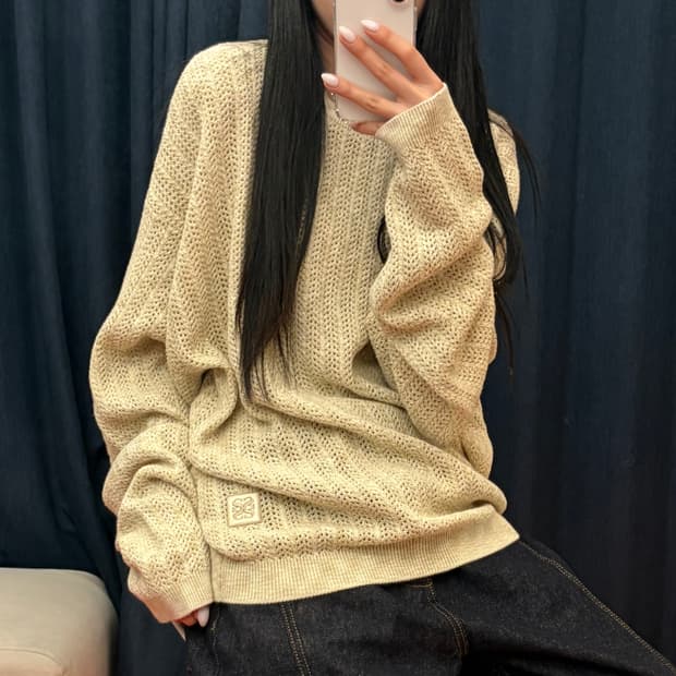 세터 이비자 메시드 니트