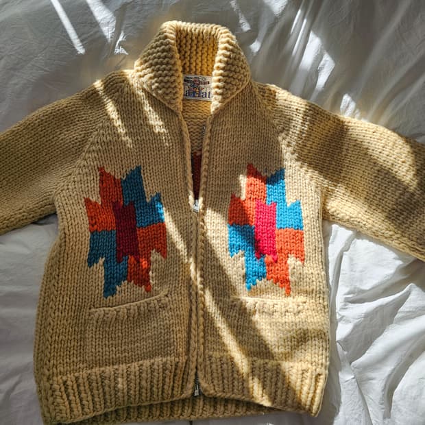 90's 카나타 코위찬 니트