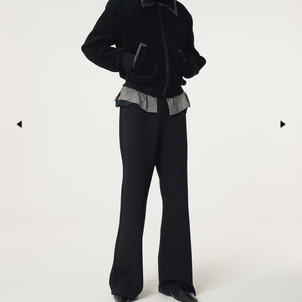 렉토 FW25 콘트라스트 점퍼