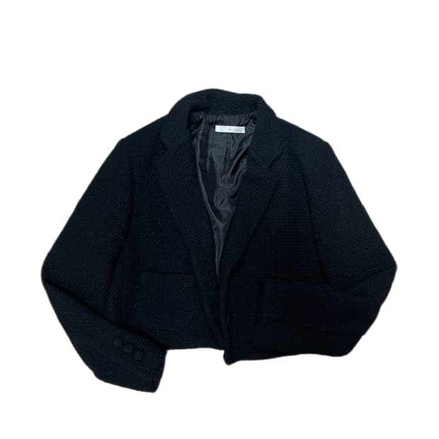 펄 트위드 자켓