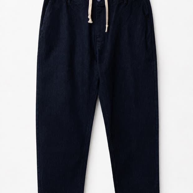 빔즈재팬 생지 데님 배기팬츠
