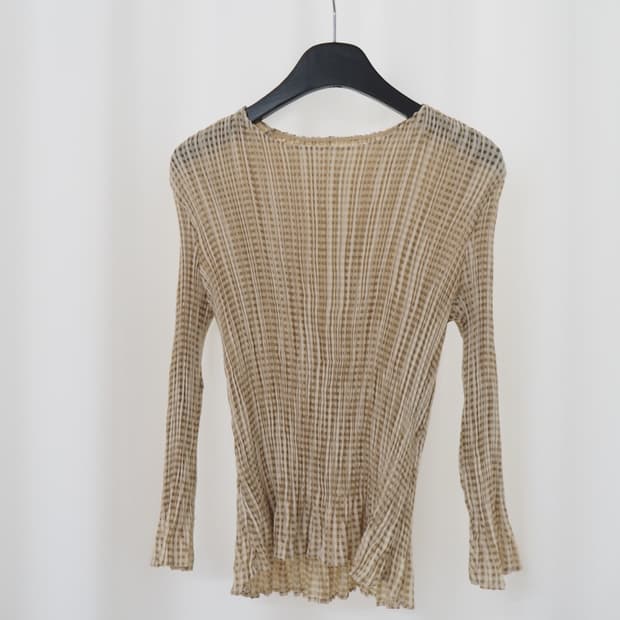 SURE LADY pleats top 