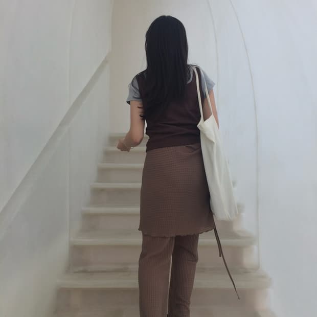 아우로 시어 레이어드 팬츠