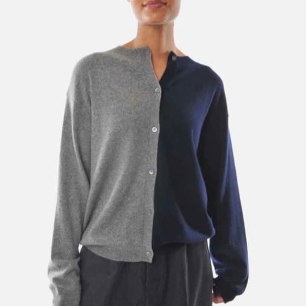 [새상품] 소피드후레 캐시100 가디건 S