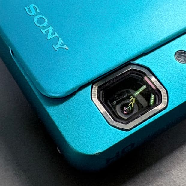 (준민트급,프리쿠라)소니 사이버샷 블루 방수 디카 dsc tx-10