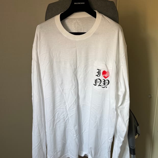 크롬하츠 뉴욕 롱슬리브 아이러브뉴욕 