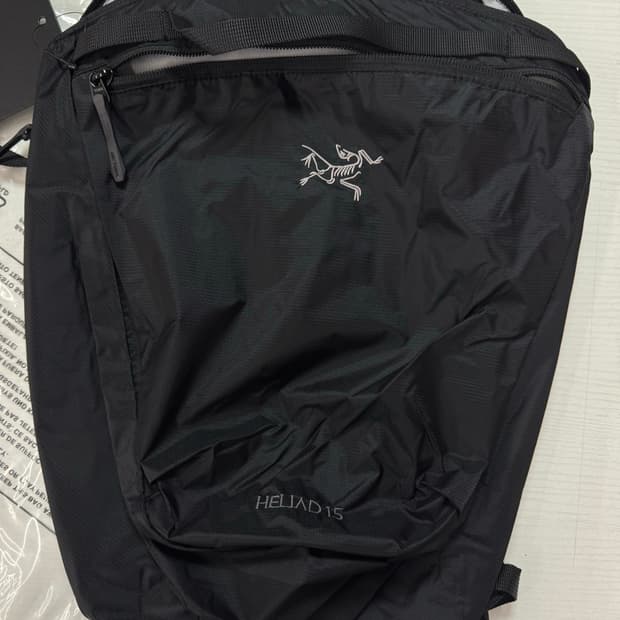 (새상품)아크테릭스 헬리아드15 백팩 블랙