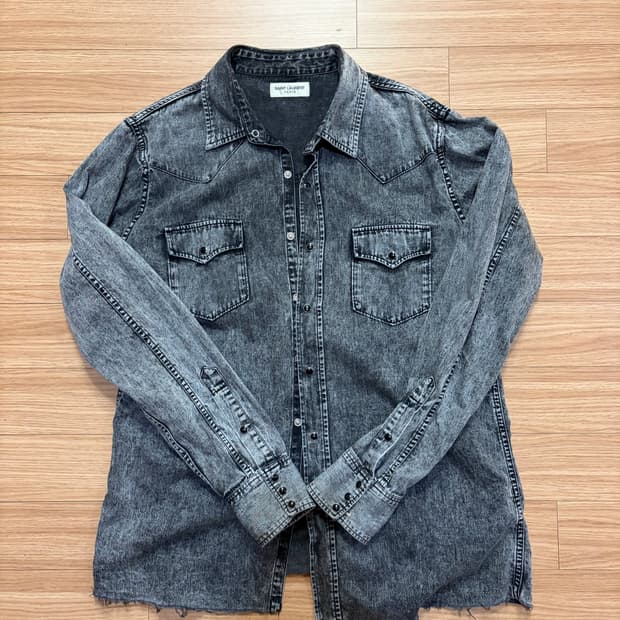 (L) 생로랑 웨스턴 셔츠 매장구매