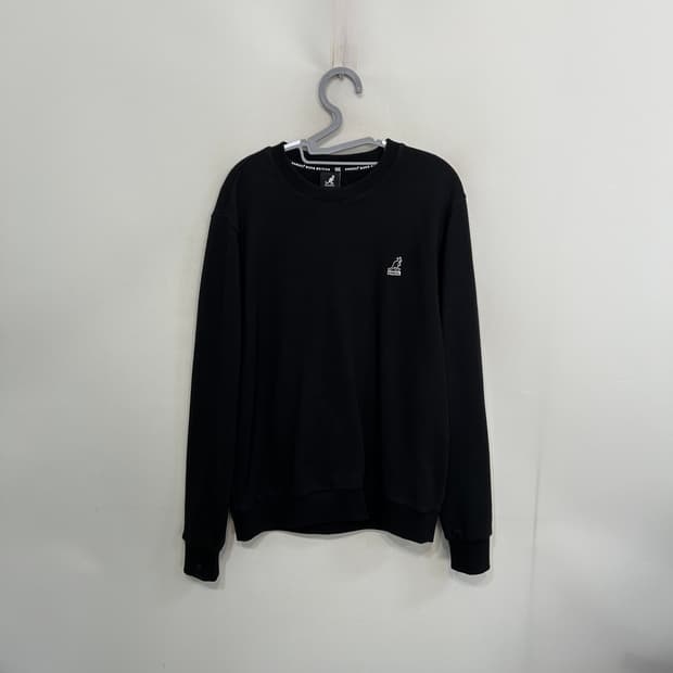 캉골 남성 맨투맨 블랙 95