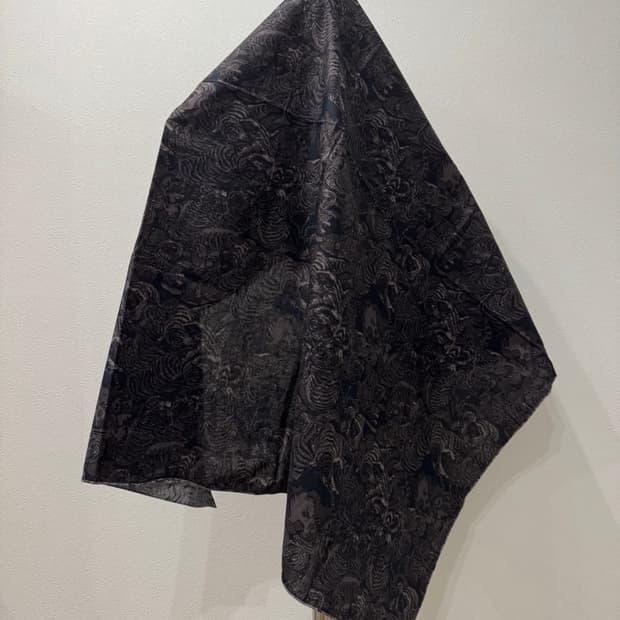 솔로이스트 17ss 블랙 애니멀 반다나 