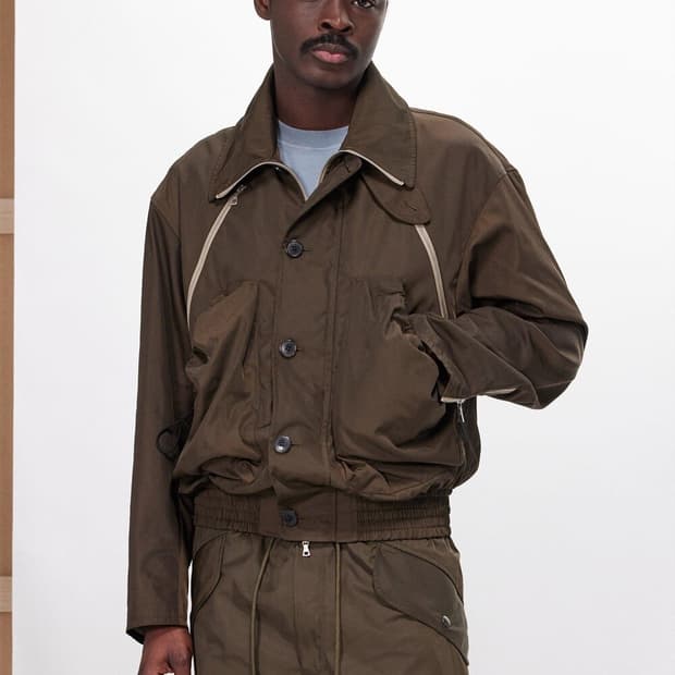 [구매글]Dries Van Noten VANBORN 테크니컬 봄버 자켓