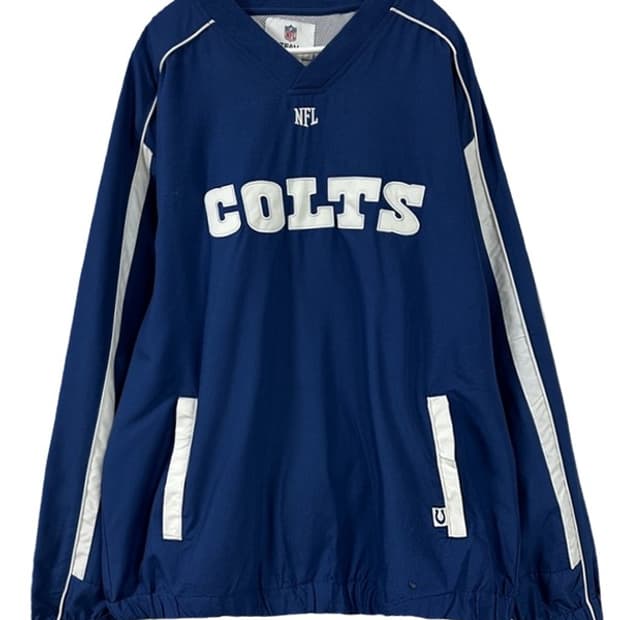 [L] TEAM APPAREL NFL 인디애나폴리스콜츠 풀오버져지