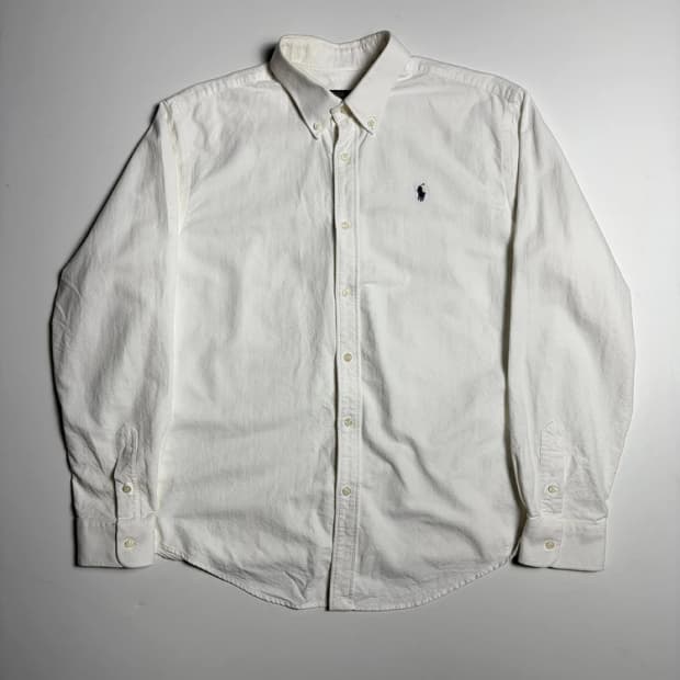 폴로 랄프로렌 신형 큐알 옥스퍼드 버튼다운 셔츠 R1193