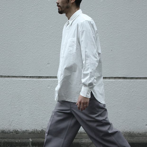 헤릴 HERILL 수빈코튼 레귤러칼라 오버사이즈 셔츠