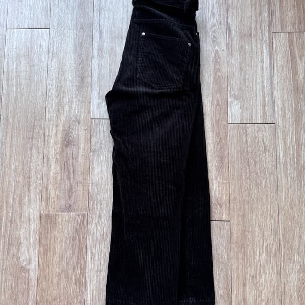 함오피스 11pants 코듀로이 팬츠 블랙 / S
