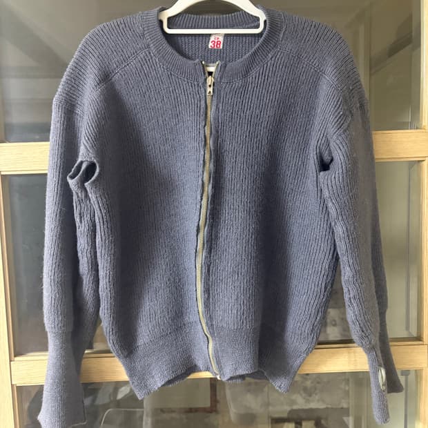 밀리터리 스웨디시 가디건