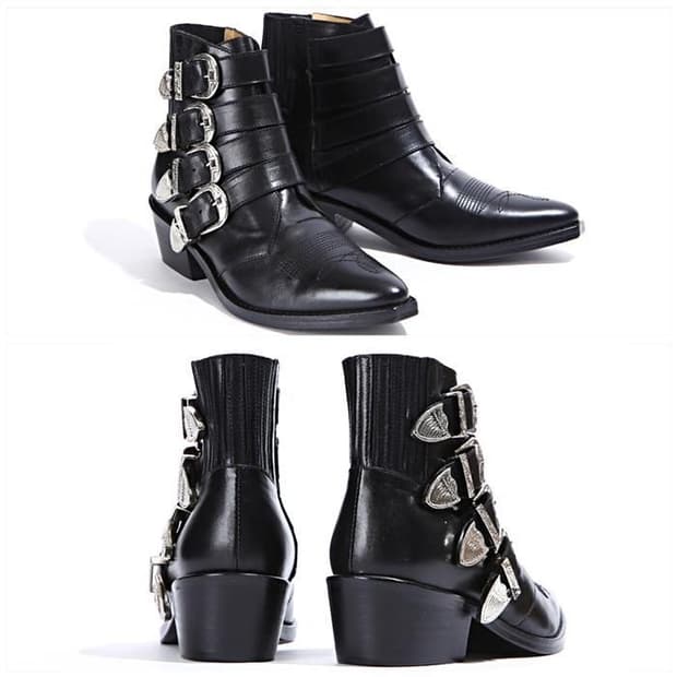 [37] aj006 토가풀라 카우보이 웨스턴 앵클부츠