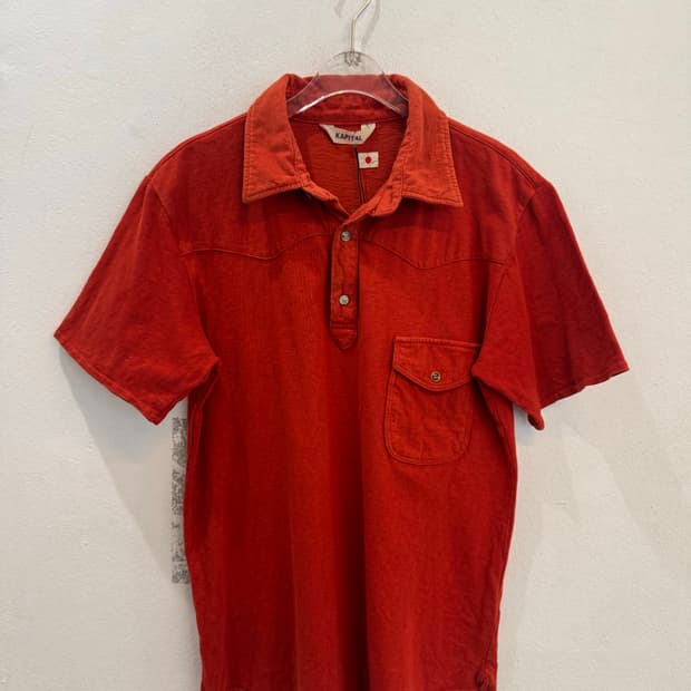 Kapital red short-sleeved shirt