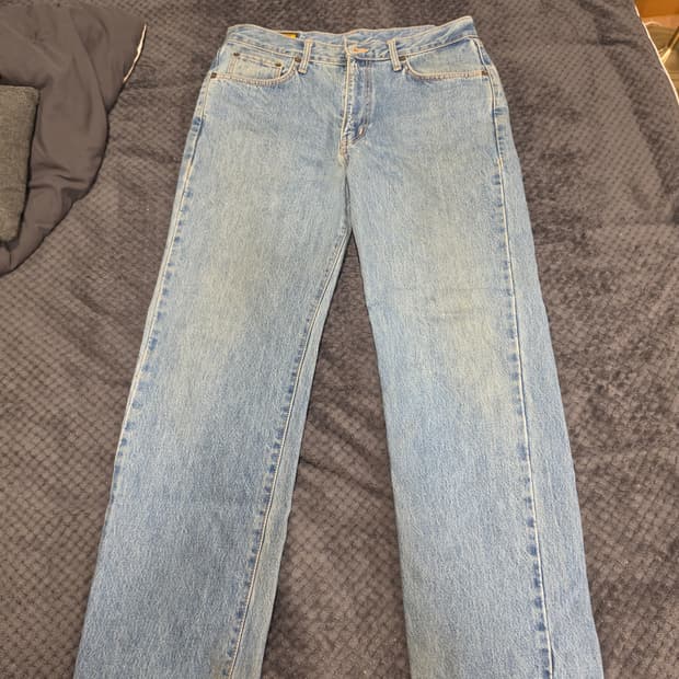 EDWIN 빈티지 와이드 데님 팬츠 43