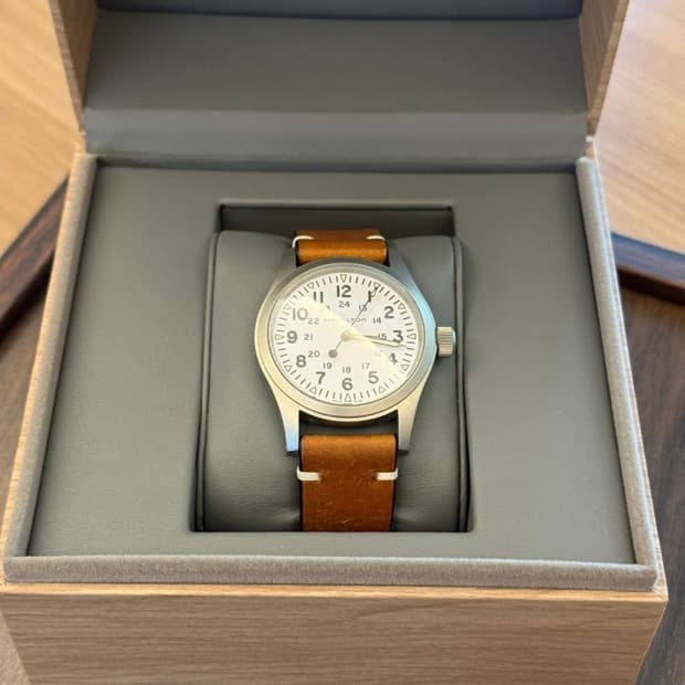 해밀턴 카키필드 메커니컬 38mm